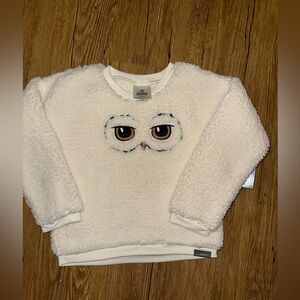 Harry Potter Hedwig Sherpa Crewneck size 5T